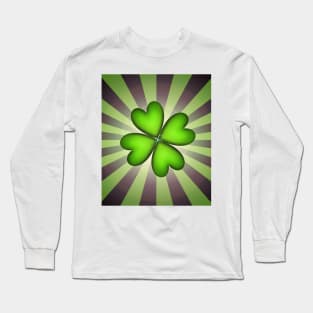 Four Leaf Clover Long Sleeve T-Shirt